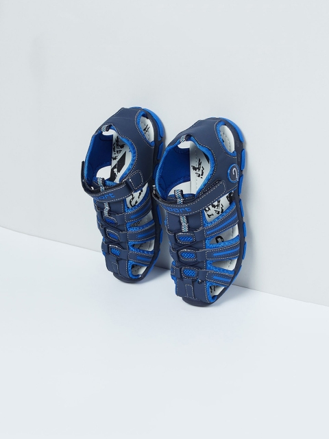 

max Boys Navy Blue Sandals