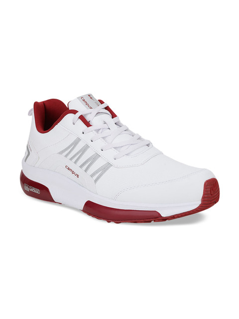 

Campus Men White Synthetic Walking Shoes