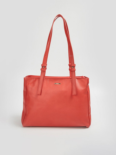 

Ginger by Lifestyle Red Solid Shoulder Bag