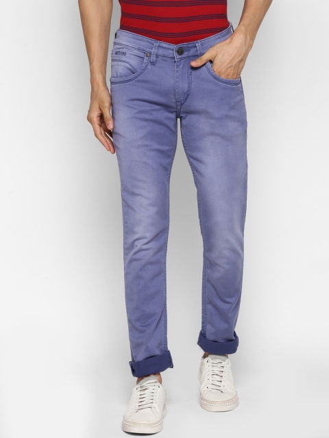 

Cantabil Men Navy Blue Regular Fit Jeans