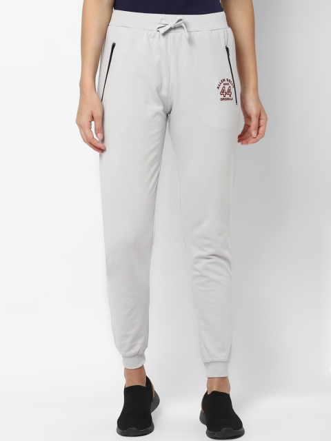 

Allen Solly Woman Women Grey Cotton Regular Fit Solid Joggers