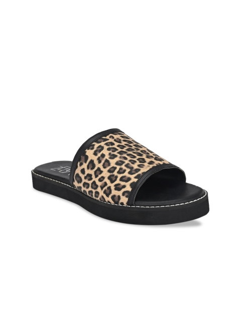 

Zebba Women Black Printed Peep Toes