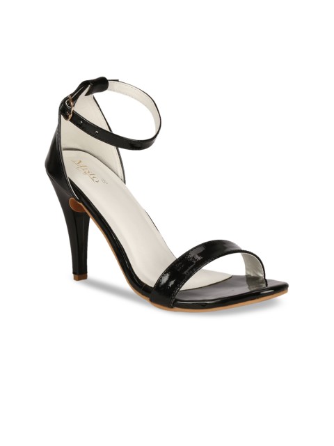 

Misto Women Black Solid Stiletto Heels