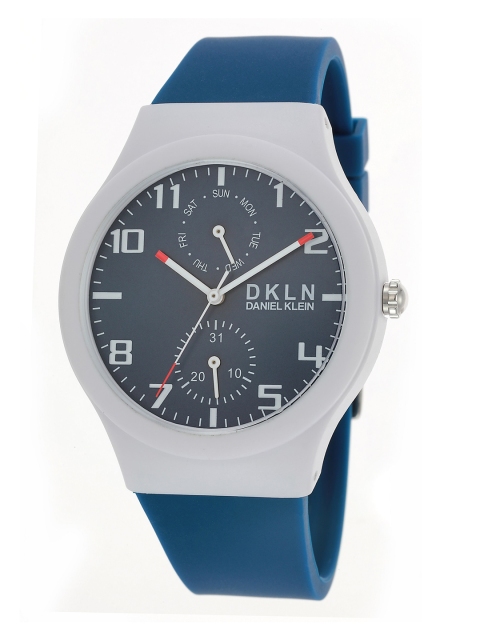 

Daniel Klein Men Blue Analogue Watch DK.1.12476-4