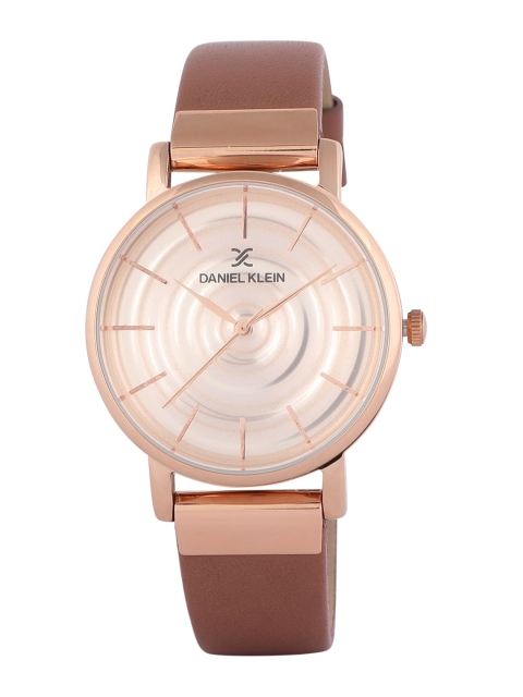

Daniel Klein Men Rose Gold Analogue Watch DK12076-3