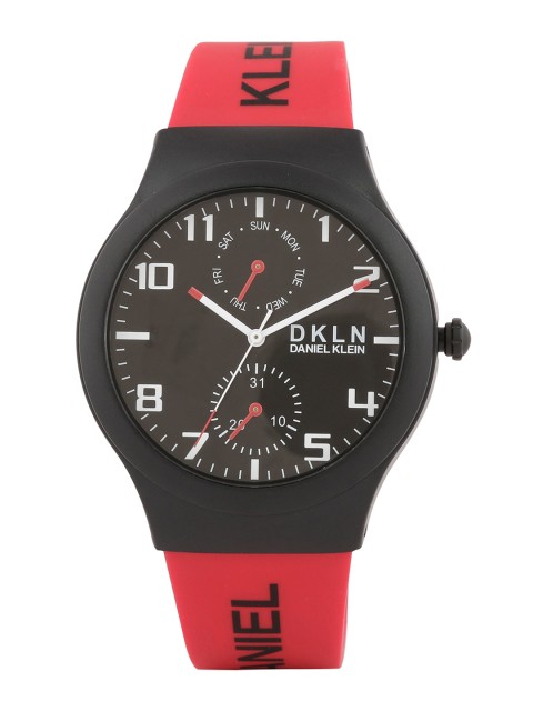 

Daniel Klein Men Black Analogue Watch DK.1.12476-6