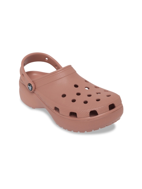 

Crocs Classic Women Brown Clogs
