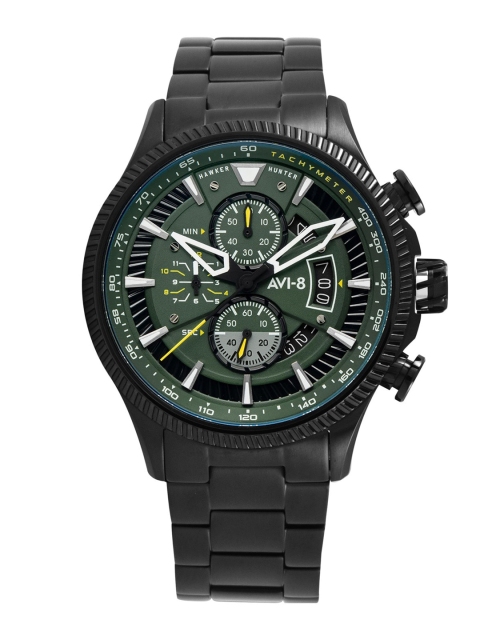 

AVI-8 Men Green Analogue Watch AV-4064-11