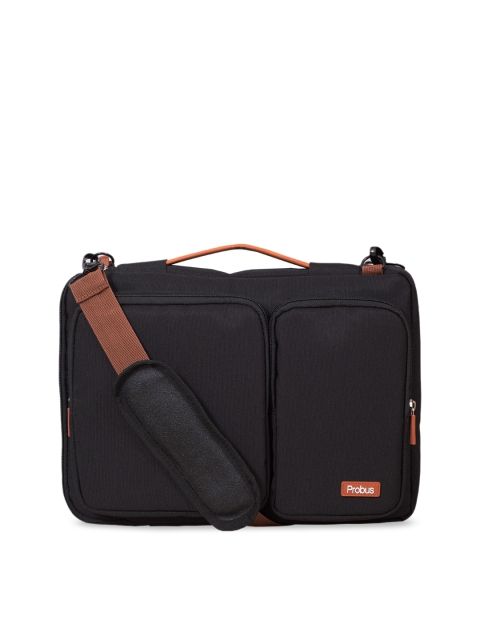 

PROBUS Unisex Black Solid Laptop Sleeve