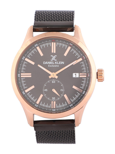 

Daniel Klein Men Brown Analogue Watch DK11500-2