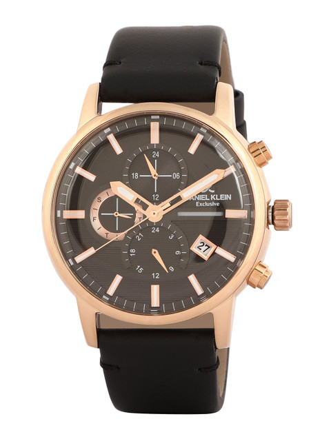

Daniel Klein Men Black Analogue Watch DK.1.12477-4