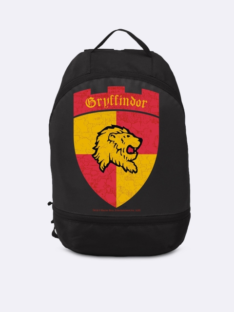 

Bewakoof Unisex Black & Red Graphic Backpack