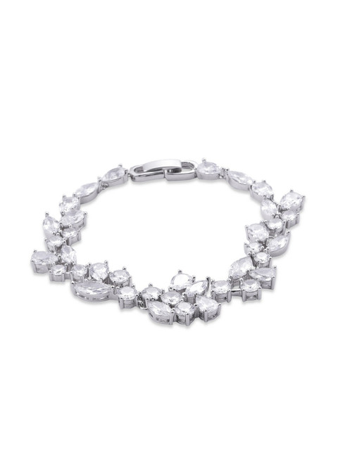 

shaze Silver-Toned Bracelet