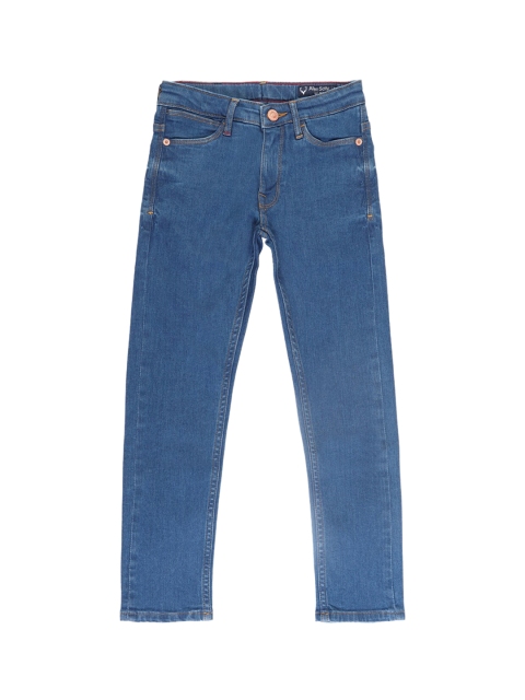 

Allen Solly Junior Boys Blue Skinny Fit Mid-Rise Clean Look Jeans