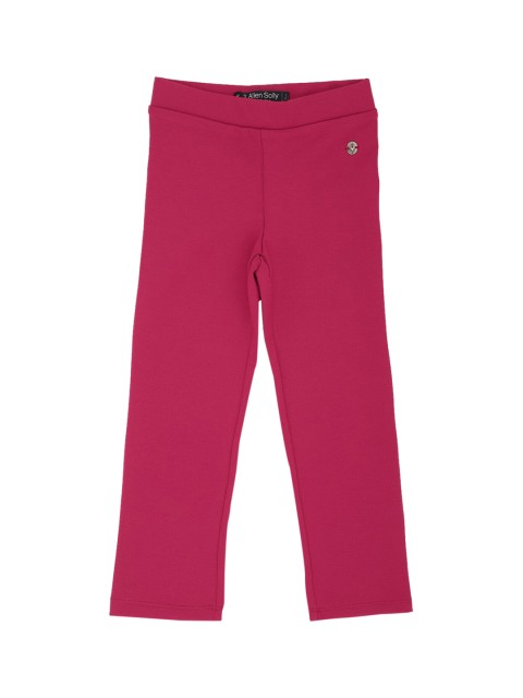 

Allen Solly Junior Girls Pink Solid Ankle-Length Leggings