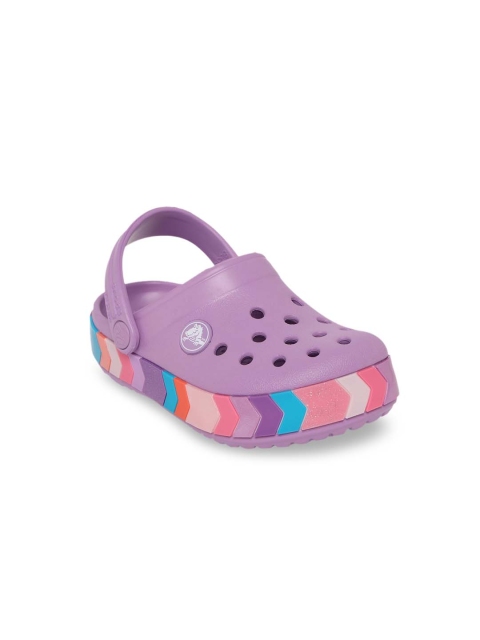 

Crocs Crocband Boys Purple Solid Clogs