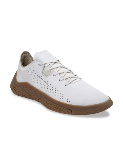 

Puma Men White Perforations Leather Sneakers