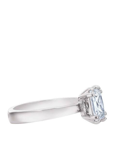 

SWAROVSKI Rhodium-Plated Attract Motif Ring, Silver