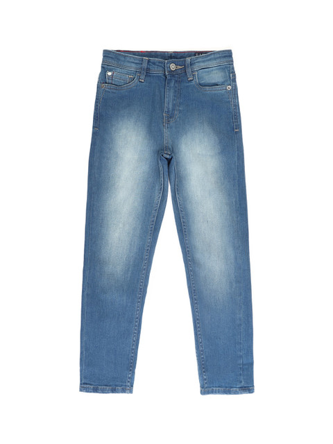 

Allen Solly Junior Boys Blue Slim Fit Mid-Rise Clean Look Jeans