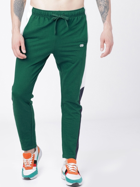 

Ecko Unltd Men Green Solid Slim-Fit Track Pants