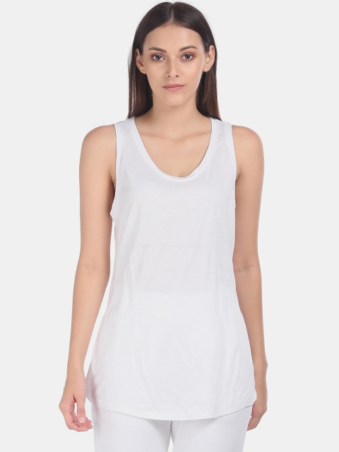 

Gap White Tank Longline Tank Top