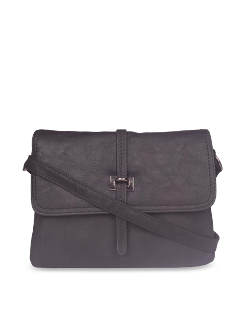 

Bagkok Black Solid Sling Bag