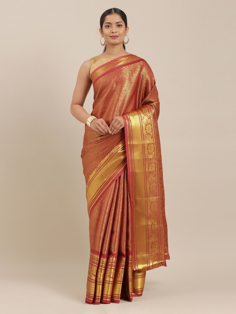 

The Chennai Silks Maroon Woven Design Art Silk Saree