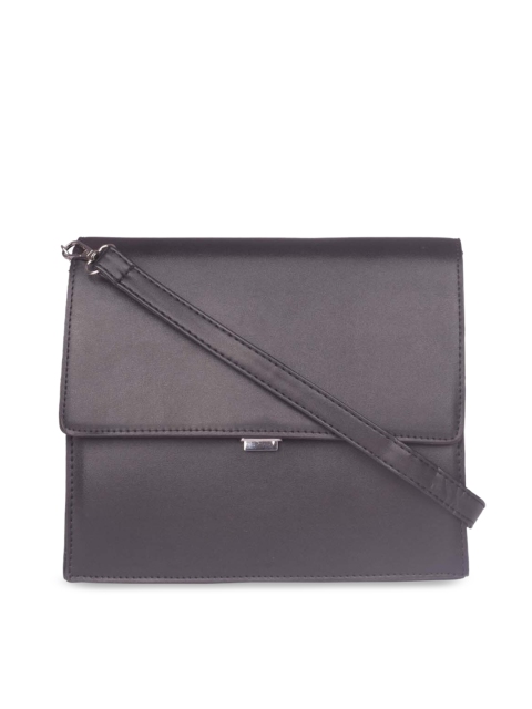 

Bagkok Charcoal Grey Solid Sling Bag