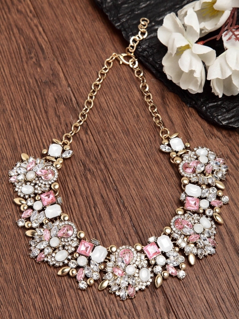 

Ferosh Gold-Toned Alloy Open Necklace