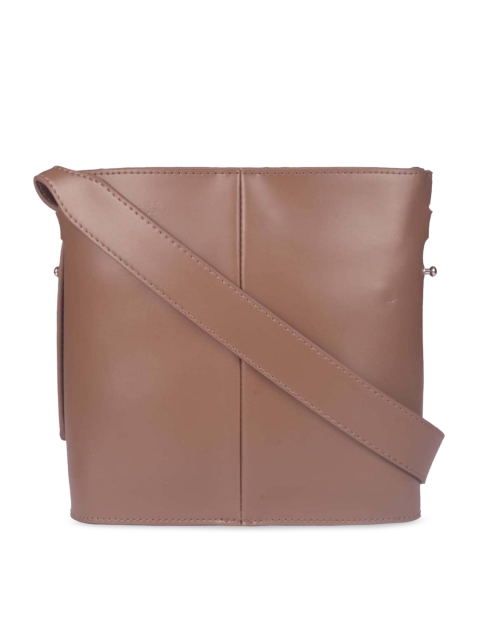 

Bagkok Brown Solid Sling Bag