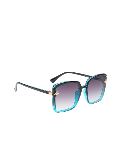 

Celebrity Sunglasses Unisex Purple Lens & Blue Square With Uv Protected Lens