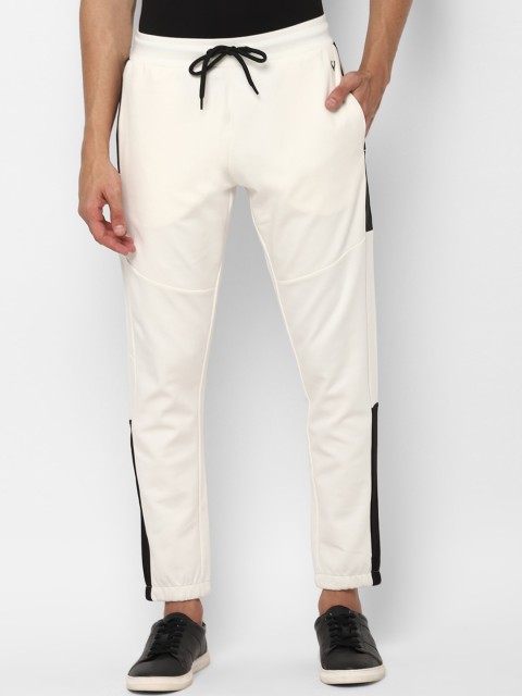 

Allen Solly Tribe Men White Solid Straight-Fit Joggers