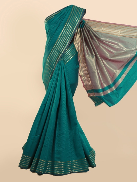 

Pothys Green Woven Design Art Silk Saree