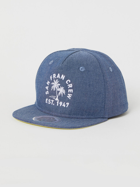 

H&M Boys Blue Cap With A Motif
