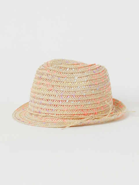 

H&M Girls Beige Straw Hat