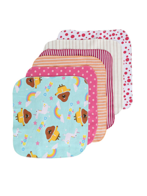 

BUMZEE Infant Kids Pack Of 6 Assorted Printed Cotton Napkins