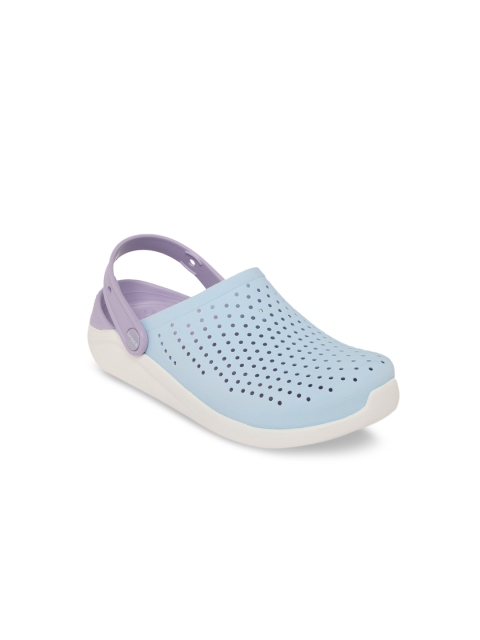 

Crocs Literide Boys Blue Purple Clogs