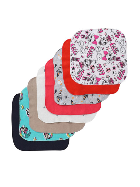 

BUMZEE Infants Kids Pack Of 6 Assorted Napkins