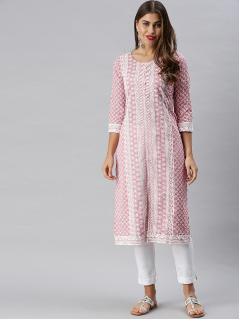 

Soch Pink Kurta