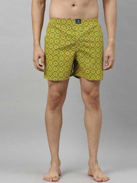 

Joven Men Yellow & Green Printed Boxers JB1P-KL