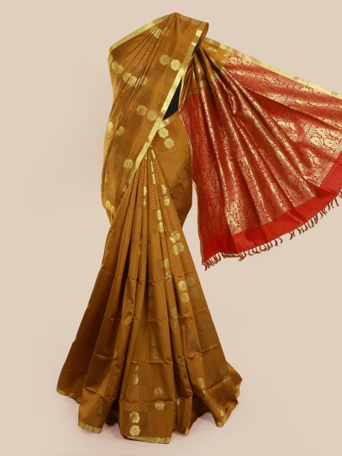 

Pothys Green Woven Design Art Silk Saree