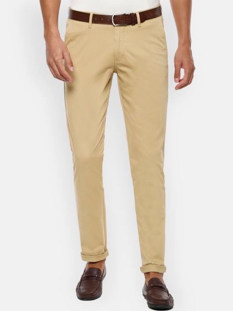 

Van Heusen Sport Men Beige Slim Fit Solid Chinos