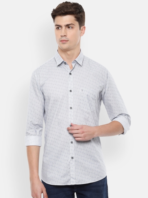 

Van Heusen Sport Men Grey Slim Fit Printed Casual Shirt