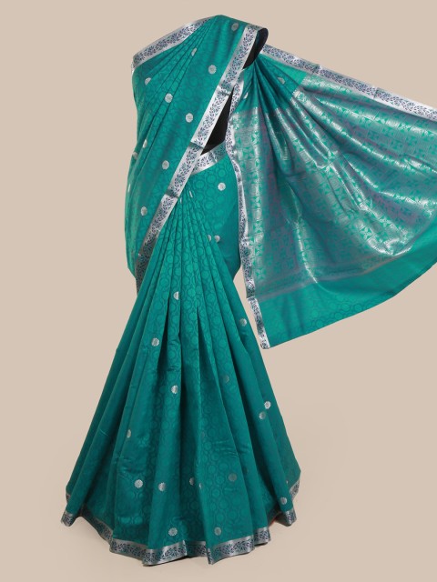 

Pothys Green Woven Design Art Silk Saree