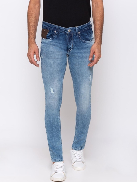 

SPYKAR Men Blue Slim Fit Low-Rise Clean Look Jeans