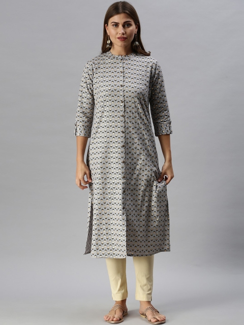 

Soch Grey Kurta