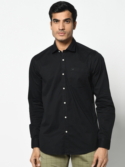 

Blackberrys Men Black Slim Fit Solid Casual Shirt