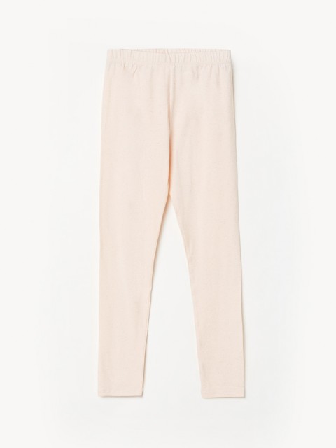 

Fame Forever by Lifestyle Girls Pink & Silver Printed Ankle-Length Leggings