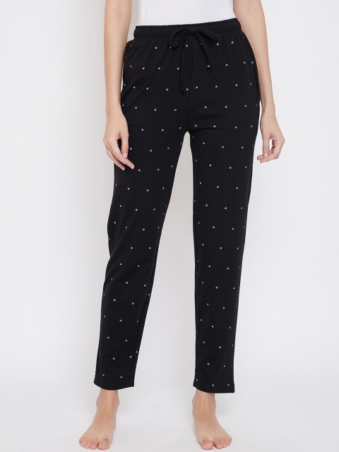 

Okane Women Black & White Printed Lounge Pants
