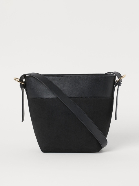 

H&M Women Black Shoulder Bag